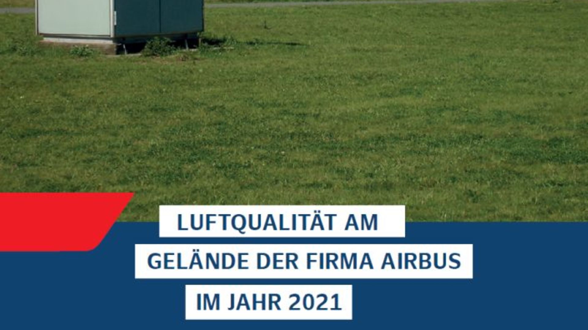 Sonderberichte Hamburger Luftmessnetz - Titelseite