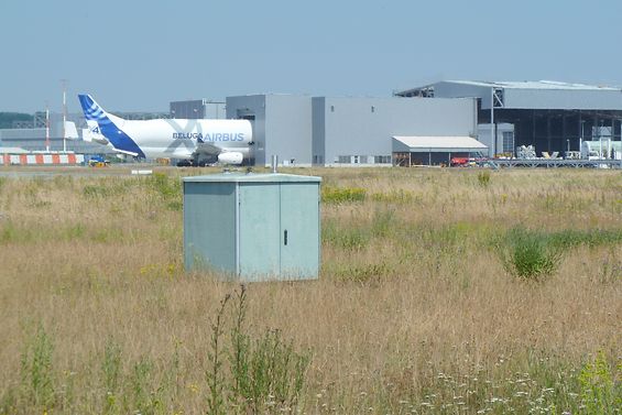 Luftmessstation Hamburg - Finkenwerder-Airbus (73FW)
